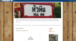 Desktop Screenshot of livinghuahin.blogspot.com