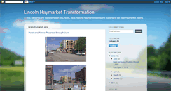 Desktop Screenshot of haymarkettransforms.blogspot.com