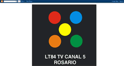 Desktop Screenshot of canal5rosario.blogspot.com