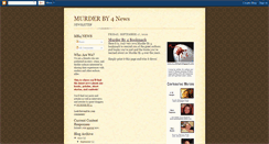 Desktop Screenshot of murderby4news.blogspot.com