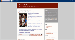Desktop Screenshot of cometstuff.blogspot.com