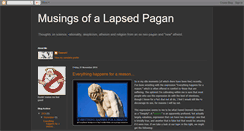 Desktop Screenshot of lapsedpagan.blogspot.com