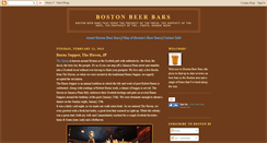 Desktop Screenshot of bostonbeerbars.blogspot.com