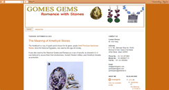 Desktop Screenshot of gomesgems.blogspot.com