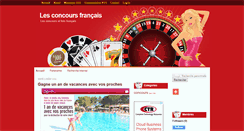 Desktop Screenshot of concours-france.blogspot.com