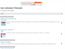 Tablet Screenshot of concours-france.blogspot.com