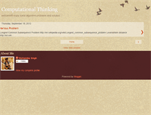 Tablet Screenshot of computationalthinking.blogspot.com
