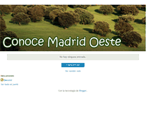 Tablet Screenshot of conocemadridoeste.blogspot.com