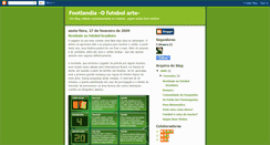 Desktop Screenshot of footlandia.blogspot.com