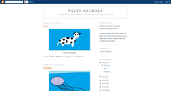 Desktop Screenshot of paintanimals.blogspot.com