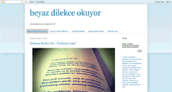 Desktop Screenshot of beyaz-dilekce.blogspot.com