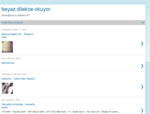 Tablet Screenshot of beyaz-dilekce.blogspot.com