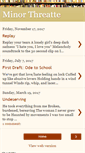 Mobile Screenshot of minorthreatte.blogspot.com