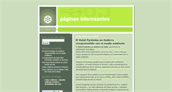 Desktop Screenshot of paginasinteresantes.blogspot.com