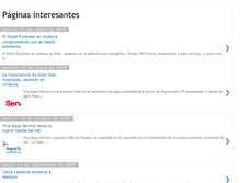 Tablet Screenshot of paginasinteresantes.blogspot.com