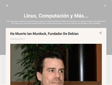 Tablet Screenshot of linux-computacion.blogspot.com