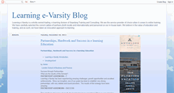 Desktop Screenshot of learningevarsity.blogspot.com