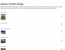 Tablet Screenshot of moderngraffitidesign.blogspot.com