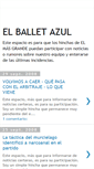 Mobile Screenshot of elballetazul.blogspot.com