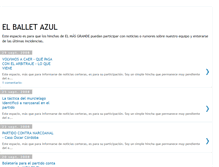 Tablet Screenshot of elballetazul.blogspot.com