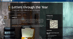 Desktop Screenshot of letteryear.blogspot.com