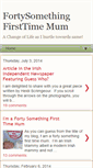 Mobile Screenshot of fortysomethingfirsttimemum.blogspot.com