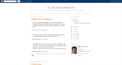 Desktop Screenshot of aidevelopment.blogspot.com