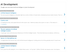 Tablet Screenshot of aidevelopment.blogspot.com