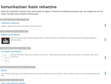 Tablet Screenshot of komunika.blogspot.com
