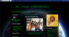 Desktop Screenshot of mividasensorial.blogspot.com