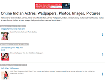 Tablet Screenshot of onlineindianactress.blogspot.com