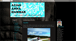 Desktop Screenshot of aliasannahammar.blogspot.com