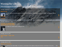 Tablet Screenshot of 4worship.blogspot.com