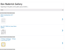 Tablet Screenshot of donroderickgallery.blogspot.com