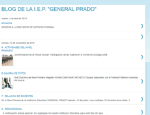 Tablet Screenshot of iepgeneralprado.blogspot.com