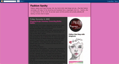 Desktop Screenshot of fashionsanity.blogspot.com