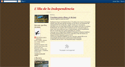 Desktop Screenshot of lilladelaindependencia.blogspot.com