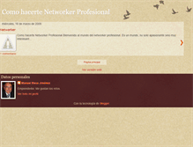 Tablet Screenshot of networkersprofesional.blogspot.com