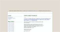 Desktop Screenshot of going-green-gpm.blogspot.com