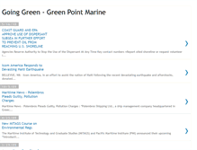 Tablet Screenshot of going-green-gpm.blogspot.com