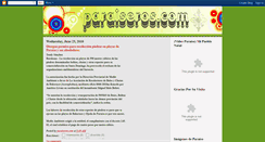 Desktop Screenshot of paraiseros.blogspot.com