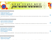 Tablet Screenshot of paraiseros.blogspot.com