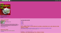 Desktop Screenshot of lospalestinoscom.blogspot.com