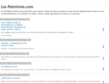 Tablet Screenshot of lospalestinoscom.blogspot.com