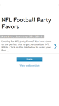 Mobile Screenshot of nfl-football-party-favors.blogspot.com