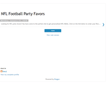 Tablet Screenshot of nfl-football-party-favors.blogspot.com