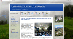 Desktop Screenshot of guadalinfodelobras.blogspot.com