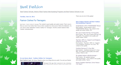 Desktop Screenshot of best-fashionschools.blogspot.com