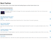 Tablet Screenshot of best-fashionschools.blogspot.com