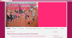 Desktop Screenshot of ladiesonlyclimbing.blogspot.com
